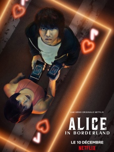 Affiche de la saison 1 de la série "Alice in Borderland"