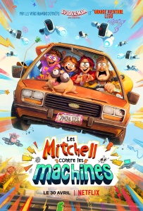 Affiche du film "Les Mitchell contre les machines"