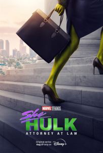 Affiche de la saison 1 de la série "She Hulk"