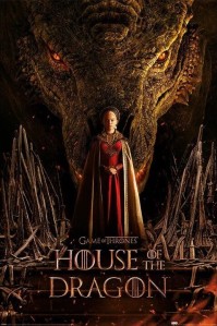 Affiche de la saison 1 de la série "Game of Thrones: House of the Dragon"